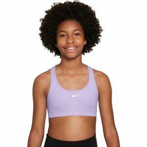 Nike SWOOSH Dámská sportovní podprsenka, fialová, velikost obraz