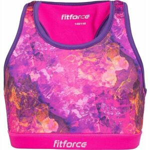 Fitforce KARMENTA Dívčí sportovní podprsenka, růžová, velikost obraz