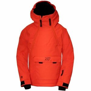 2117 LILLHEM JUNIOR´S JACKET Dětská lyžařská bunda, červená, velikost obraz