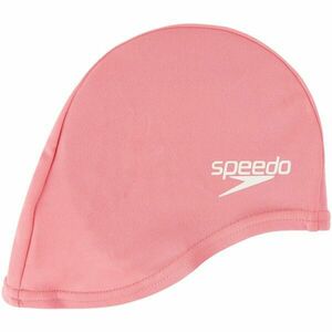 Speedo POLY CAP JU Juniorská plavecká čepice, růžová, velikost obraz