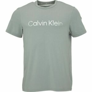 Calvin Klein S/S CREW NECK Pánské triko na spaní, šedá, velikost obraz