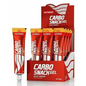 Carbo Snack tuba - Nutrend 12 x 50 g Apricot obraz