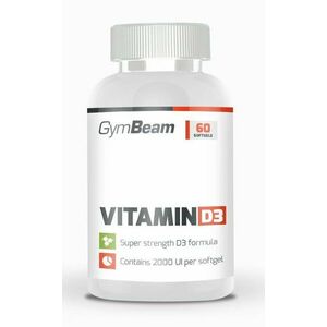 Vitamin D3 2 000 IU - GymBeam 240 kaps. obraz