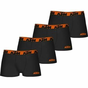 KTM SHORTS 4PACK Pánské boxerky, černá, velikost obraz