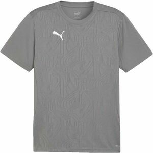 Puma TEAMFINAL TRAINING JERSEY Pánské sportovní triko, šedá, velikost obraz