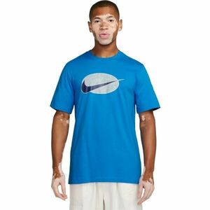 Nike SPORTSWEAR Pánské tričko, modrá, velikost obraz