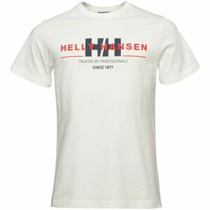 Helly Hansen CORE GRAPHIC Pánské triko, bílá, velikost obraz