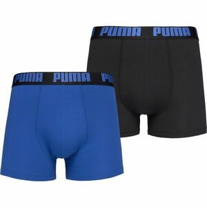 Puma BASIC 2P Pánské boxerky, modrá, velikost obraz
