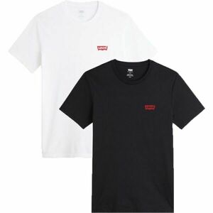 Levi's® GRAPHIC CREWNECK T-SHIRT 2 PACK Pánské tričko, černá, velikost obraz