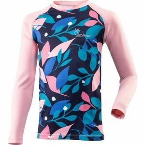 Klimatex LISTY Dívčí funkční triko s dlouhým rukávem, růžová, velikost obraz