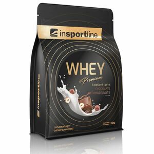 Doplněk stravy inSPORTline WHEY Premium Protein 700g čokoláda s lískovými oříšky obraz