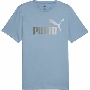 Puma ESSENTIALS + SUMMER SPORTS TEE Pánské triko, světle modrá, velikost obraz