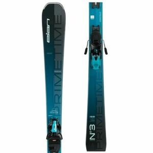 Elan PRIMETIME N°3 W PS + EL 10 GW Dámské sjezdové lyže, modrá, velikost obraz