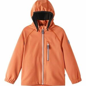 REIMA VANTTI Dětská softshellová bunda, oranžová, velikost obraz