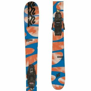 K2 MISSY + FDT 7.0 Dětské lyže s vázáním, oranžová, velikost obraz