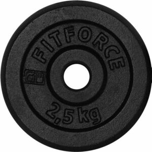Fitforce PLB 2, 5 KG x 25 MM Nakládací kotouč, černá, velikost obraz