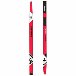 Rossignol R-SKIN ULTRA STIFF-XC Klasické běžecké lyže se stoupacími pásy, červená, velikost obraz