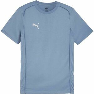 Puma TEAMFINAL TEE Pánské sportovní triko, světle modrá, velikost obraz