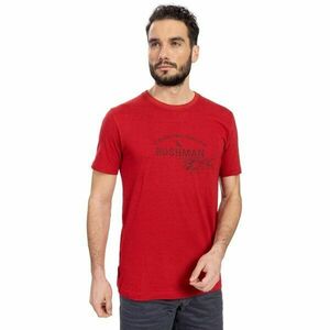 BUSHMAN MAWSON Pánské triko, červená, velikost obraz