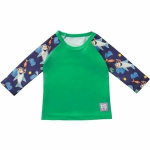 Bambinomio OCEAN Dětské tričko do vody, zelená, velikost obraz