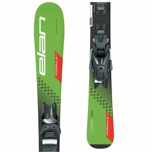 Elan FORMULA S QS + EL 4.5 Dětské sjezdové lyže, zelená, velikost obraz