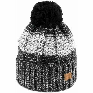 Finmark WINTER HAT Pánská zimní pletená čepice, tmavě šedá, velikost obraz