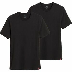 Levi's® SLIM 2PK CREWNECK 1 Pánské tričko, černá, velikost obraz