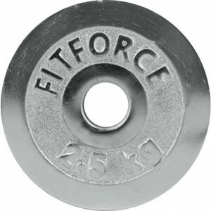 Fitforce PLC 5 KG x 30 MM Nakládací kotouč, stříbrná, velikost obraz