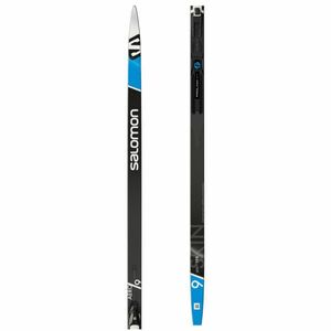 Salomon AERO 9 ESKIN + PLK SHIFT PRO Unisex běžecké lyže s vázáním, černá, velikost obraz
