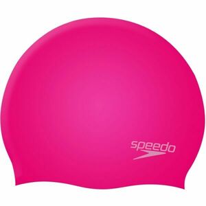 Speedo MOULDED SILC CAP JU Juniorská plavecká čepice, růžová, velikost obraz