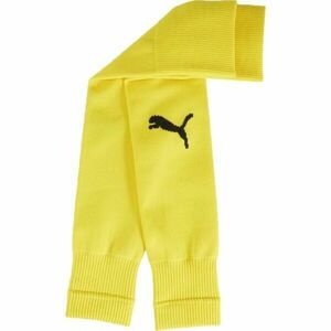 Puma TEAMGOAL SLEEVE SOCK Fotbalové štulpny, žlutá, velikost obraz