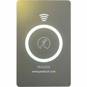 Pealock NFC KARTA Karta k zámku, černá, velikost obraz