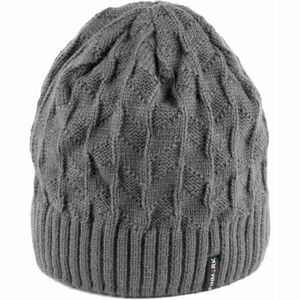 Finmark WINTER HAT Zimní pletená čepice, tmavě šedá, velikost obraz