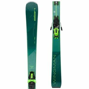 Elan WINGMAN 78 C PS + EL 10 GW Sjezdové lyže, tmavě zelená, velikost obraz