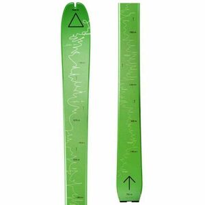 EGOE BEAT T94 + SKINS Skialpové lyže se stoupacímy pásy, zelená, velikost obraz