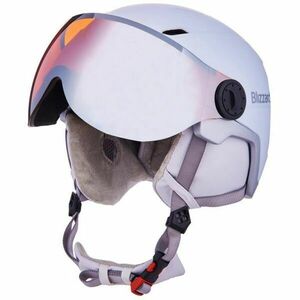 Blizzard W2W DOUBLE VISOR Lyžařská helma, bílá, velikost obraz