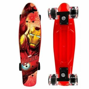 Disney IRON MAN Skateboard, červená, velikost obraz