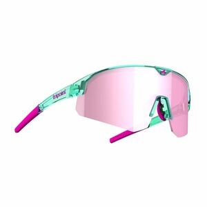 Sportovní sluneční brýle Tripoint Lake Victoria Small Transparent Neon Turquoise Brown /w Pink Multi Cat.3 obraz