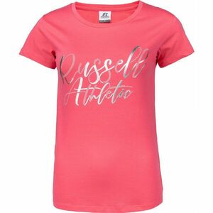 Russell Athletic S/S TEE Dámské tričko, růžová, velikost obraz