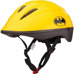 Warner Bros BATMAN Dětská cyklistická přilba, žlutá, velikost obraz