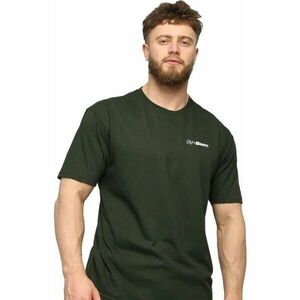 GymBeam BASIC Pánské triko, tmavě zelená, velikost obraz