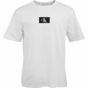 Calvin Klein ´96 GRAPHIC TEES-S/S CREW NECK Pánské tričko, bílá, velikost obraz