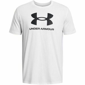 Under Armour SPORTSTYLE Pánské tričko, bílá, velikost obraz