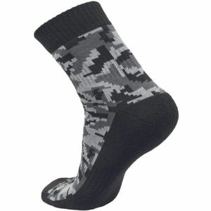CERVA NEURUM CAMOU Pánské ponožky, tmavě šedá, velikost obraz