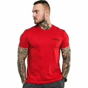 GymBeam BASIC Pánské triko, červená, velikost obraz