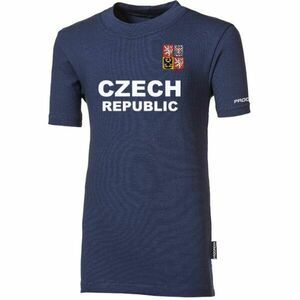 PROGRESS FC1 CZ JR Juniorské triko pro fanoušky, modrá, velikost obraz