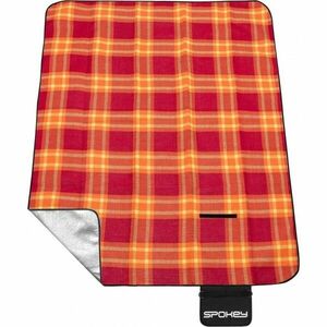 Spokey PICNIC SUNSET Pikniková deka, červená, velikost obraz
