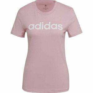 adidas LINEAR TEE Dámské tričko, růžová, velikost obraz