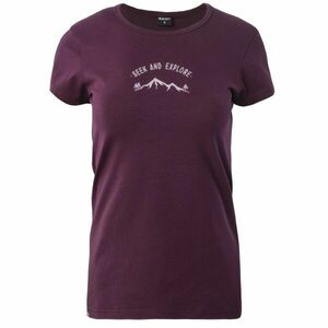 Hi-Tec LADY VANDRA Dámské triko, fialová, velikost obraz