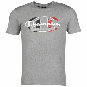 Champion CREWNECK T-SHIRT Pánské tričko, šedá, velikost obraz